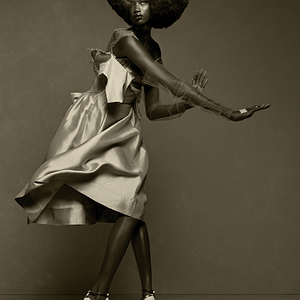 Anok Yai for Harper's Bazaar